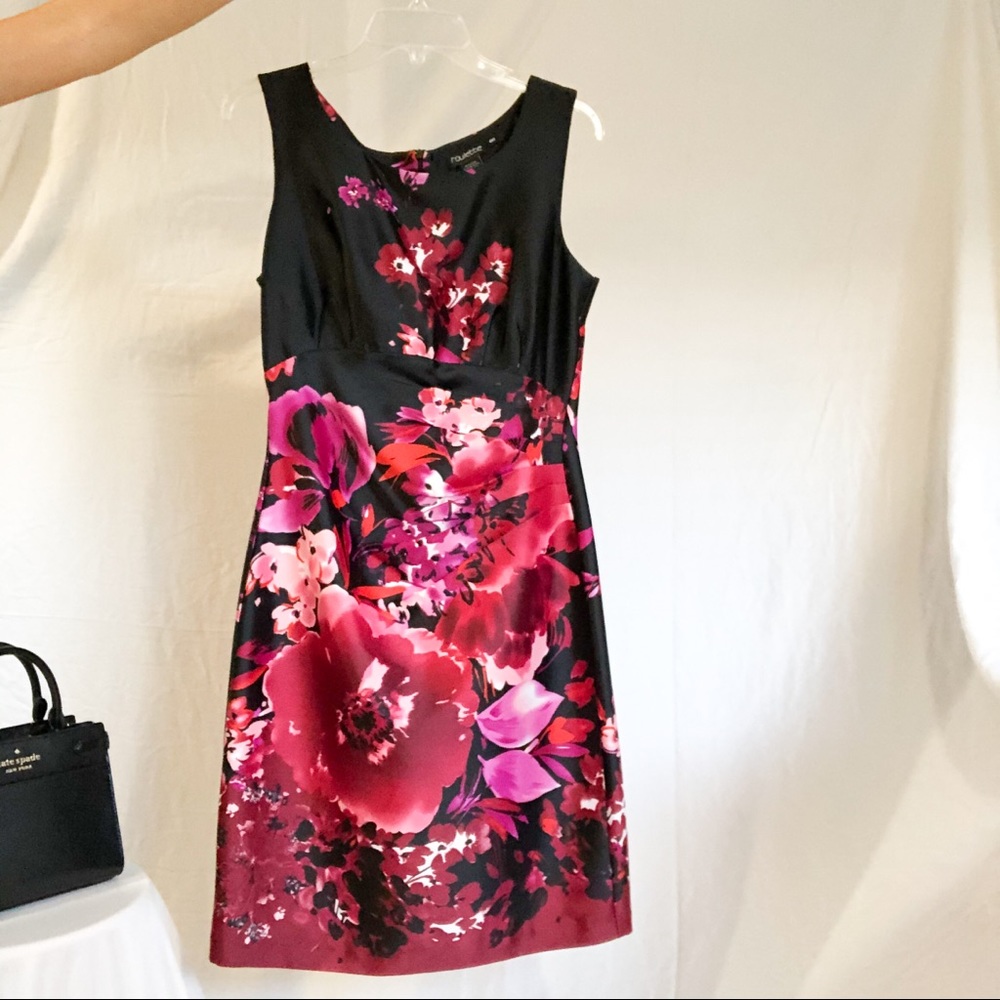roulette floral dress